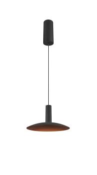 LALU®, Pendelleuchte, Led Base, Mix&Match, 150 cm, 9.5 W, 3000 K, PHASE, schwarz