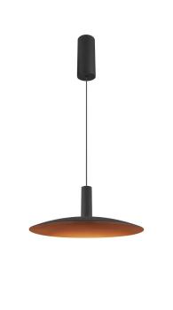 LALU®, Pendelleuchte, Led Base, Mix&Match, 150 cm, 9.5 W, 3000 K, PHASE, schwarz