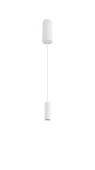 LALU®, Pendelleuchte, Led Base, Mix&Match, 150 cm, 9.5 W, 3000 K, PHASE, weiß