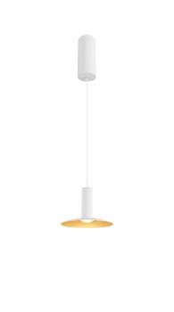 Preview: LALU®, Pendelleuchte, Led Base, Mix&Match, 150 cm, 9.5 W, 3000 K, PHASE, weiß