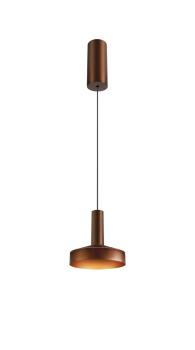 Preview: LALU® TETRA 14, Leuchtenschirm, Mix&Match, H:4.9 cm, bronze