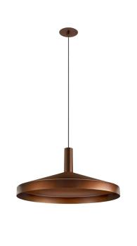 Preview: LALU® TETRA 36, Leuchtenschirm, Mix&Match, H:8.9 cm, bronze