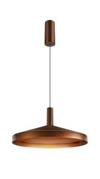 Preview: LALU® TETRA 36, Leuchtenschirm, Mix&Match, H:8.9 cm, bronze