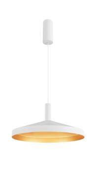 Preview: LALU® TETRA 36, Leuchtenschirm, Mix&Match, H:8.9 cm, weiß