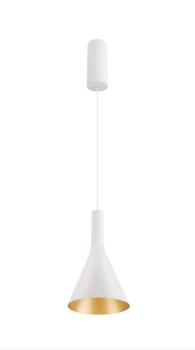 Preview: LALU® CONE 15, Leuchtenschirm, Mix&Match, H:17 cm, weiß