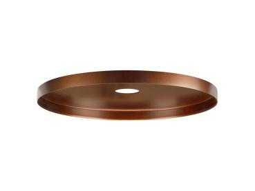 LALU® PLATE 22, Leuchtenschirm, Mix&Match, H:1.5 cm, bronze