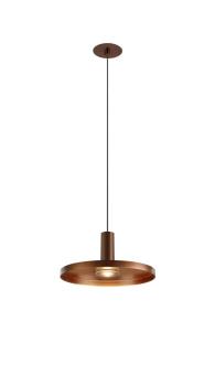 LALU® PLATE 22, Leuchtenschirm, Mix&Match, H:1.5 cm, bronze