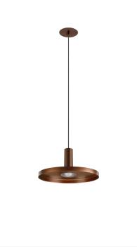 LALU® PLATE 22, Leuchtenschirm, Mix&Match, H:1.5 cm, bronze