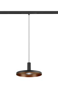 LALU® PLATE 22, Leuchtenschirm, Mix&Match, H:1.5 cm, schwarz