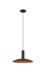 Preview: LALU®, Pendelleuchte, Led Base, Einbau, Mix&Match, 150 cm, 9.5 W, 3000 K, PHASE, schwarz