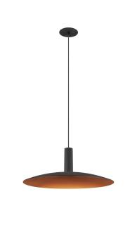 LALU®, Pendelleuchte, Led Base, Einbau, Mix&Match, 150 cm, 9.5 W, 3000 K, PHASE, schwarz