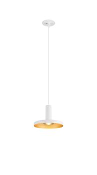 LALU®, Pendelleuchte, Led Base, Einbau, Mix&Match, 150 cm, 9.5 W, 3000 K, PHASE, weiß