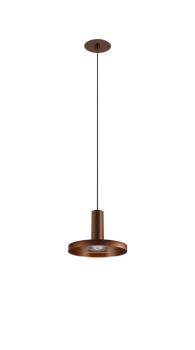 LALU®, Pendelleuchte, Led Base, Einbau, Mix&Match, 150 cm, 9.5 W, 3000 K, PHASE, bronze