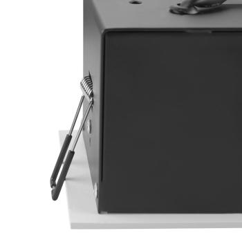 KADUX, Deckeneinbauleuchte, single, 3000 K, 38°, IP 20, quadratisch, weiß