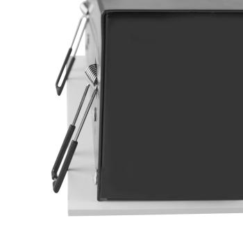 KADUX, Deckeneinbauleuchte, triple, 3000 K, 38°, IP 20, quadratisch, weiß