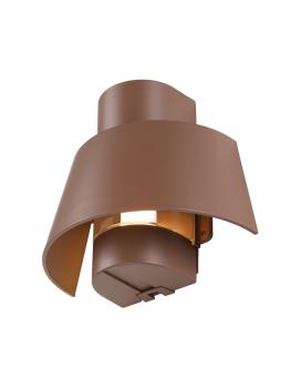 PHOTONI, Wandaufbauleuchte, konisch, 1x max. 13 W, E27, rost