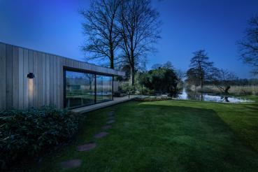 PHOTONI, Wandaufbauleuchte, konisch, 1x max. 13 W, E27, schwarz