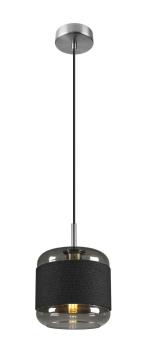 Preview: PANTILO ROPE 20, Pendelleuchte, 250 cm, E27, 15 W, silber