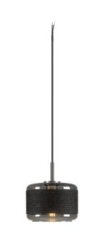 PANTILO ROPE 19, Pendelleuchte, 250 cm, E27, 15 W, silber