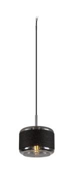 Preview: PANTILO ROPE 19, Pendelleuchte, 250 cm, E27, 15 W, silber