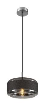 Preview: PANTILO ROPE 27, Pendelleuchte, 250 cm, E27, 15 W, silber