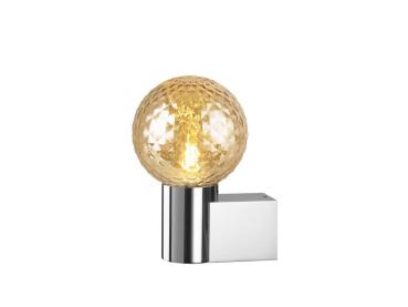 Preview: VARYT, Wandaufbauleuchte, rund, 1x max. 6 W E14, chrom