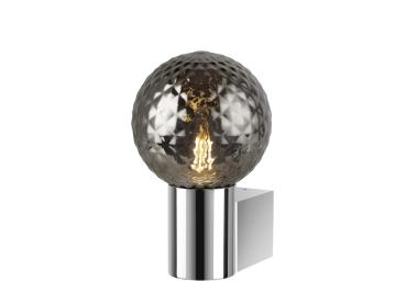 VARYT, Wandaufbauleuchte, rund, 1x max. 6 W E14, chrom