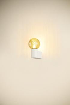 VARYT, Wandaufbauleuchte, rund, 1x max. 6 W E14, weiß