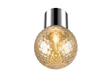 Preview: VARYT, Deckenaufbauleuchte, rund, 1x max. 6 W E14, chrom