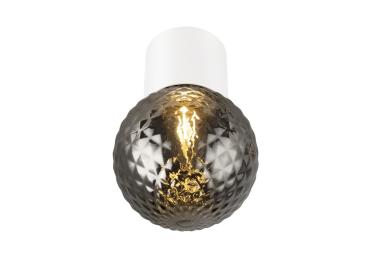 Preview: VARYT, Deckenaufbauleuchte, rund, 1x max. 6 W E14, weiß