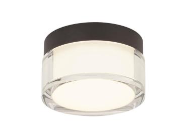 CYFT, Wand- und Deckenaufbauleuchte, 2700/3000/4000 K, 6,5 W, PHASE, schwarz / klar