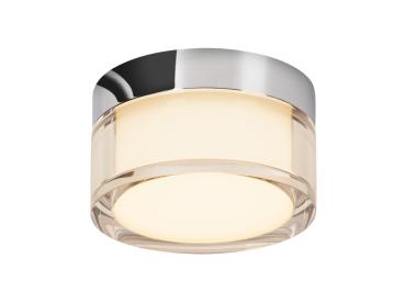 CYFT, Wand- und Deckenaufbauleuchte, 2700/3000/4000 K, 6,5 W, PHASE, schwarz / klar