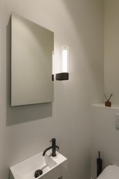 Preview: LYGANT single, Wandaufbauleuchte, 3000 K, 8 W, schwarz