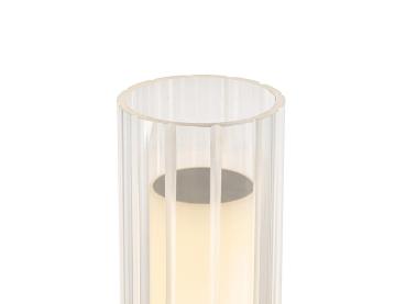 Preview: LYGANT double, Wandaufbauleuchte, 3000 K, 11 W, chrom