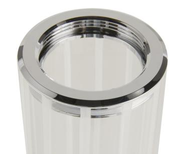 Preview: LYGANT double, Wandaufbauleuchte, 3000 K, 11 W, chrom