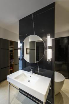 LYGANT double, Wandaufbauleuchte, 3000 K, 11 W, chrom