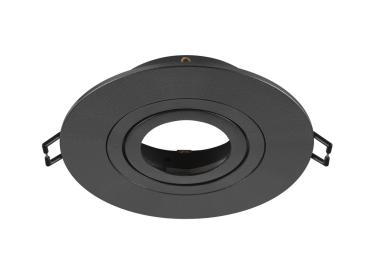 NEW TRIA® 75 XL, Deckeneinbauring, D: 11 H: 2.6 cm, IP20, schwarz