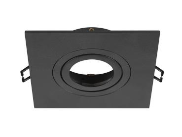 NEW TRIA® 75 XL, Deckeneinbauring, L: 11 B: 11 H: 2.6 cm, schwarz