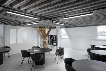 NOBLO® SPOT, 3~ Spot, rund, 4000 K, 6 W, Phasenabschnitt, 32°, schwarz