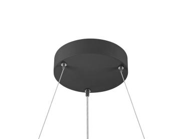 Preview: ONE CUBE, Pendelleuchte, 300 cm, 3000 K, DALI 2, Touch, schwarz