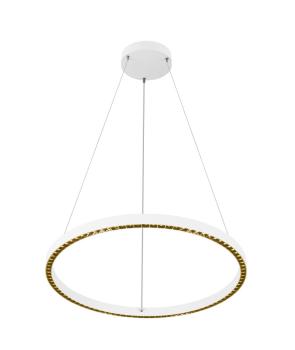 ONE CUBE, Pendelleuchte, 300 cm, 3000 K, DALI 2, Touch, weiß