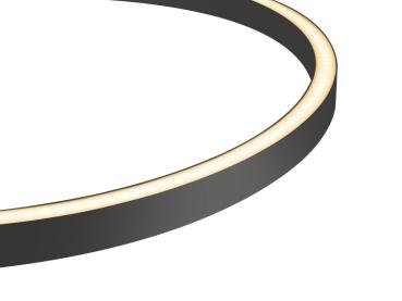 ONE CUBE UP/DOWN, Pendelleuchte, 300 cm, 3000 K, DALI 2, Touch, schwarz