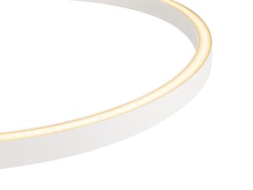 ONE CUBE UP/DOWN, Pendelleuchte, 300 cm, 3000 K, DALI 2, Touch, weiß