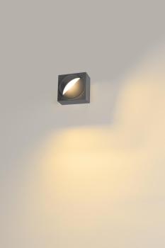 LID I, Wandaufbauleuchte, 2700/3000 K, 15 W, PHASE, 100°, anthrazit