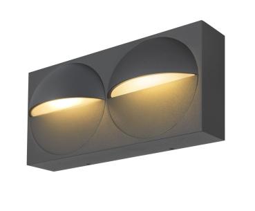 Preview: LID I, Wandaufbauleuchte, 2700/3000 K, 29 W, PHASE, 100°, anthrazit