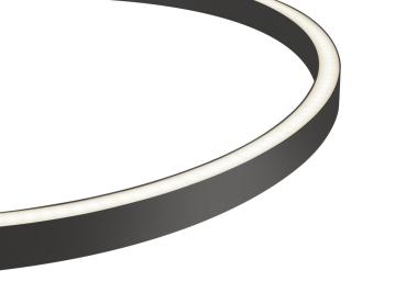 ONE CUBE UP/DOWN, Pendelleuchte, 300 cm, 4000 K, DALI 2, Touch, schwarz