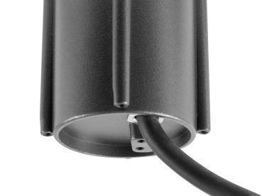 Preview: DASAR® S, Bodeneinbauleuchte, eckig, 4 W, 3000 K, 24°, IP67, zylindrisch, anthrazit