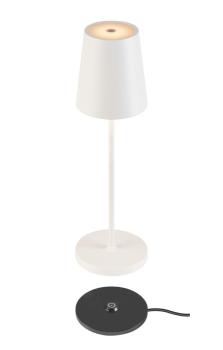 Preview: VINOLINA TWO, Tischleuchte, Akku, IP65, 2200/2700/3000 K, TOUCH, weiß