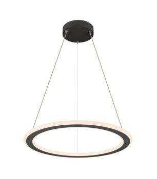 ONE FLAT PD, single, Pendelleuchte, Pendellänge 180 cm, 2700/3000 K, PHASE, schwarz