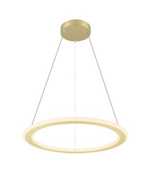 ONE FLAT PD, single, Pendelleuchte, Pendellänge 180 cm, 2700/3000 K, PHASE, messing